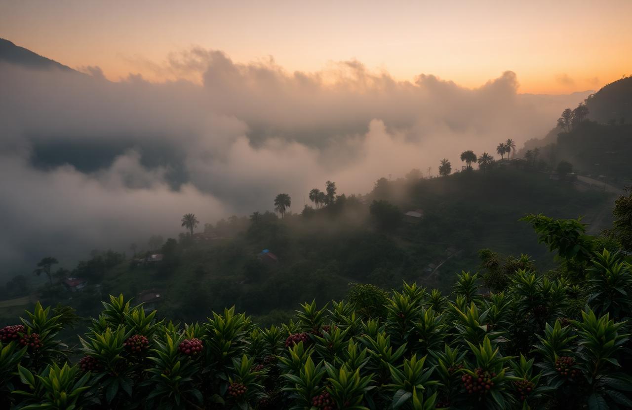 Dawn in the Cordillera