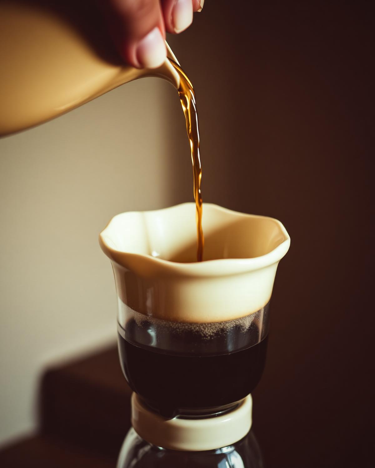 Pour over coffee